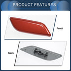 Front Right Washer Nozzle Cover Cap for Honda Accord VIII (2011–2013) Red