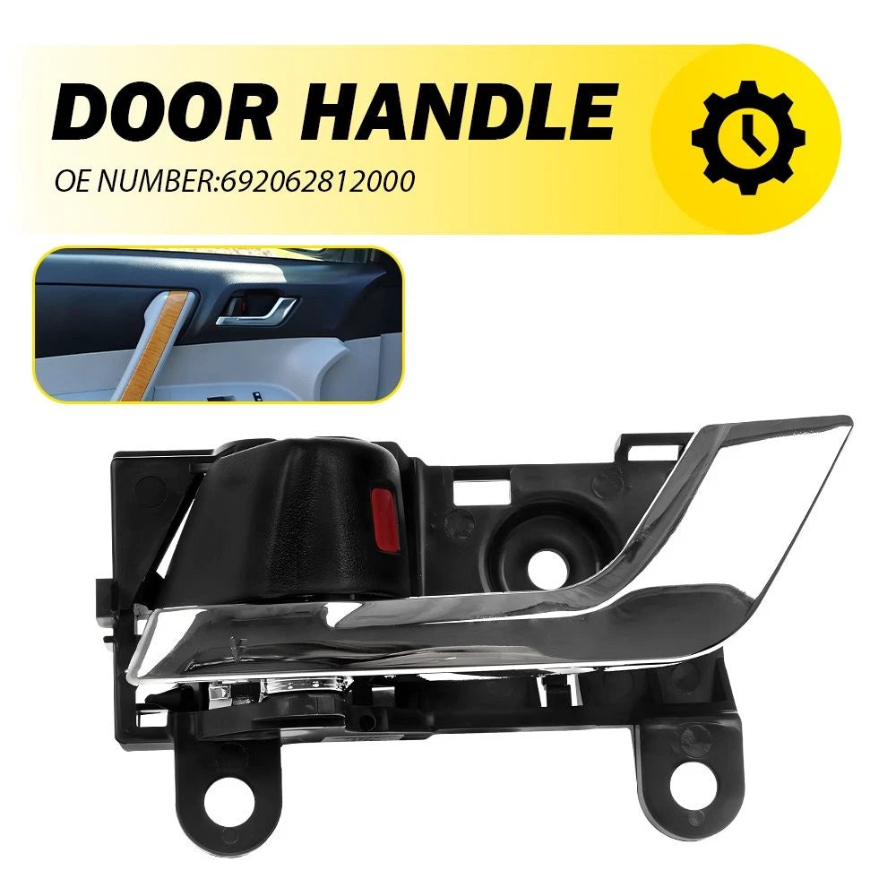 Interior Door Handle for Toyota Highlander (2008–2013) Silver Lever