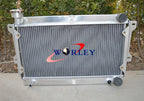 Aluminum Radiator & Oil Cooler for Mazda R100 Familia 68-73