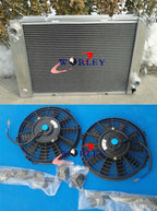 3 Row Aluminum Radiator & Fans for Pontiac Fiero (1984-1988)