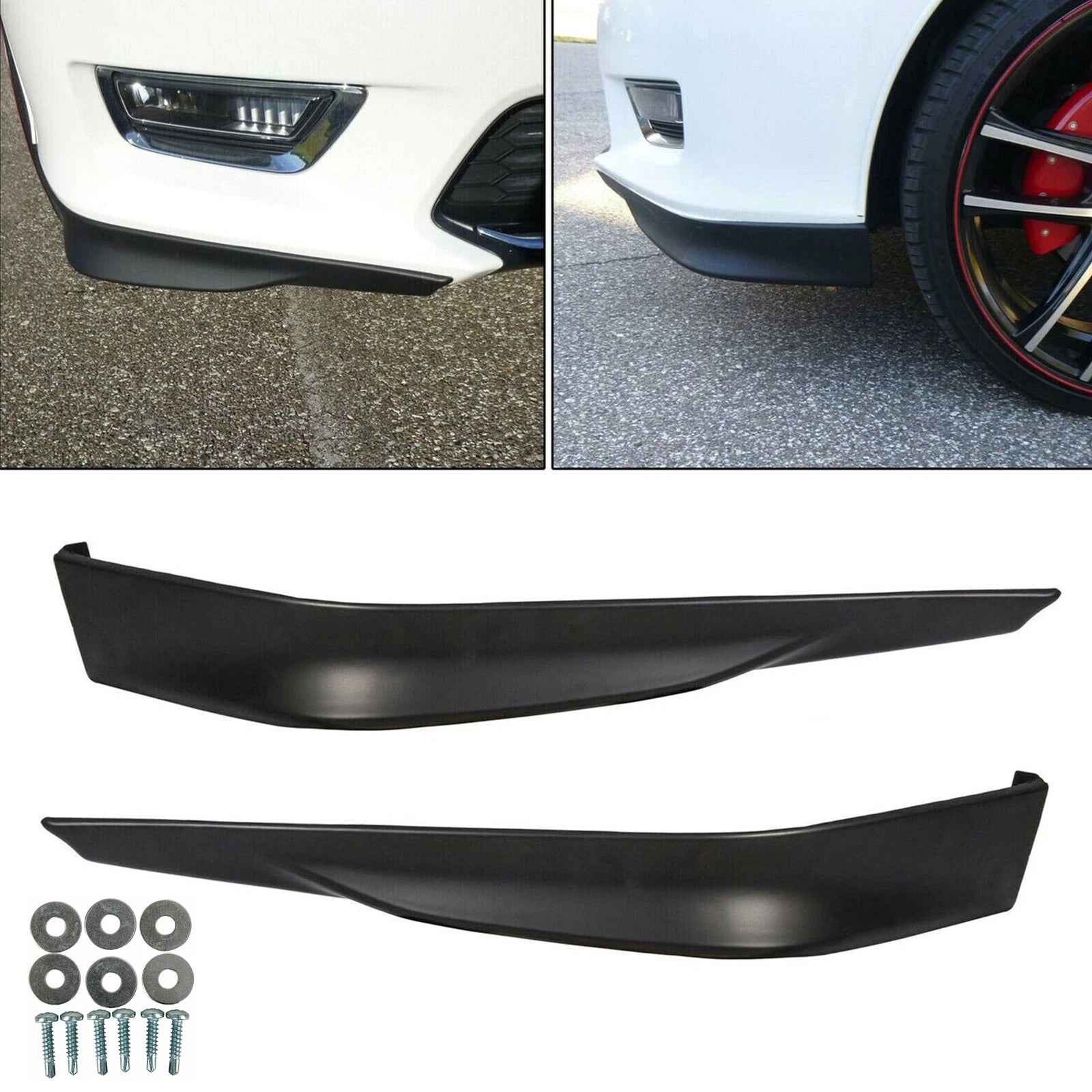 Front Bumper Lip Splitter for Honda Accord (2013–2015) HFP Style LX EX-L Sedan