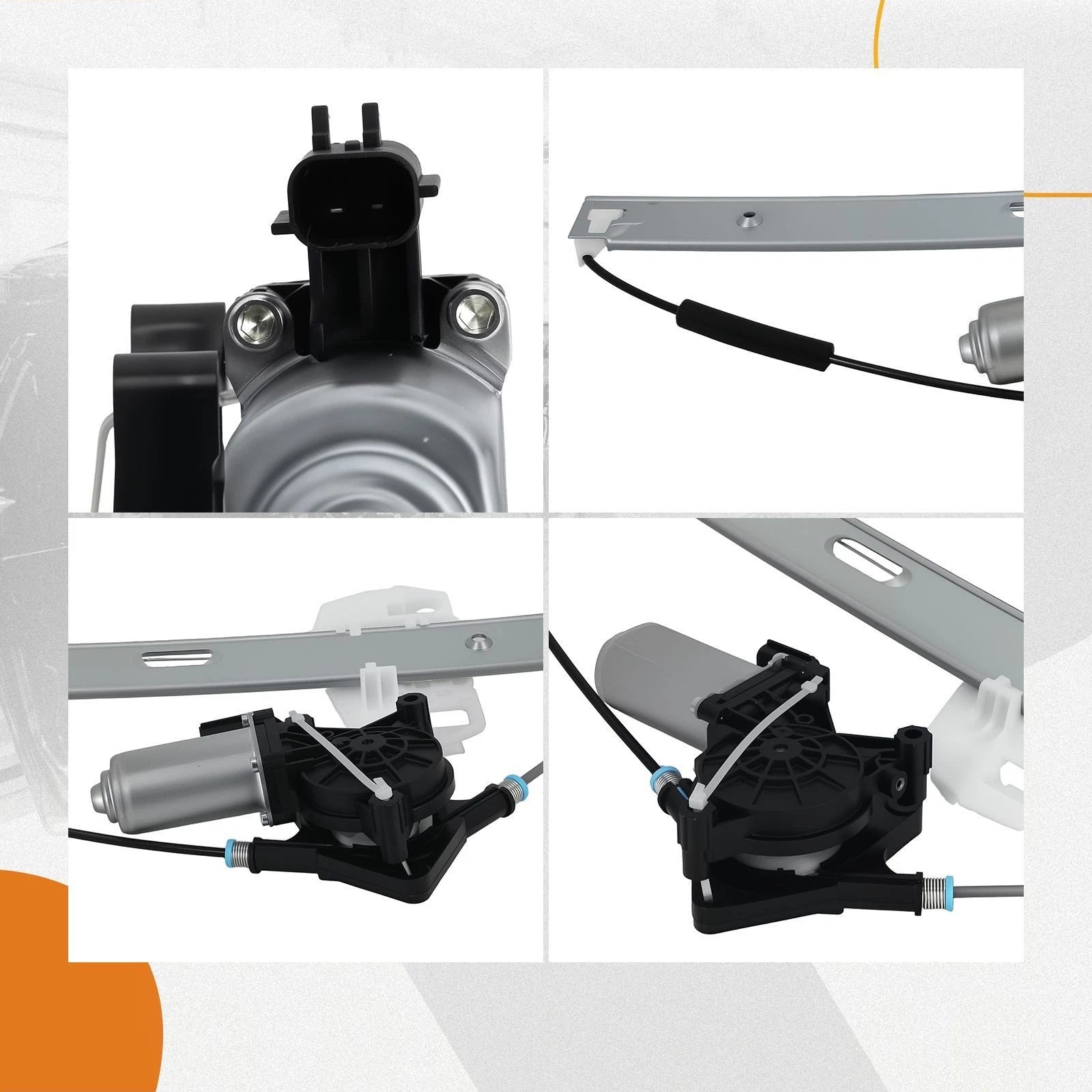 Power Window Regulator Assembly for Jeep Wrangler (2007-2017)