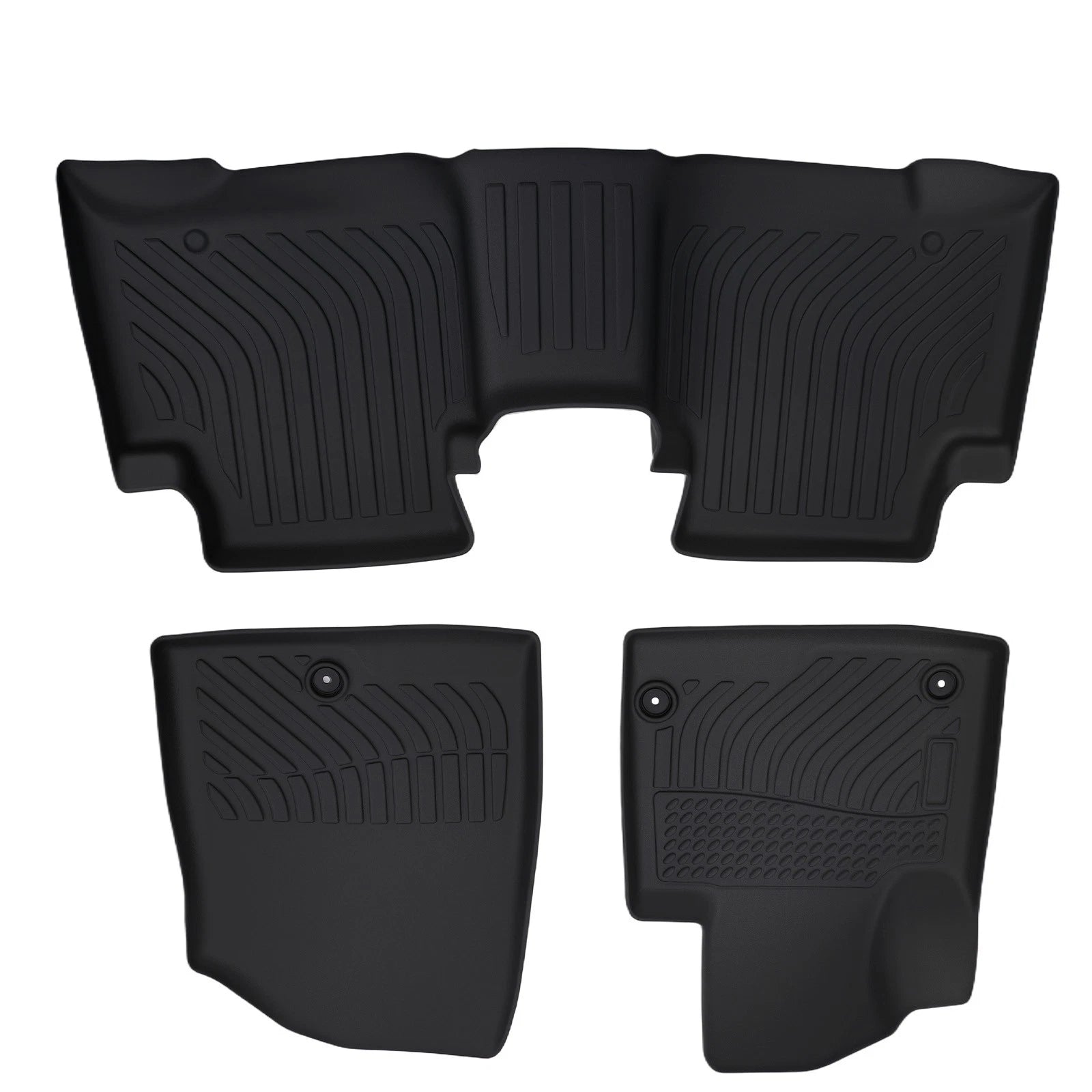 All Weather Floor Mats for Hyundai Santa Fe Sport (2013–2018) TPE Waterproof