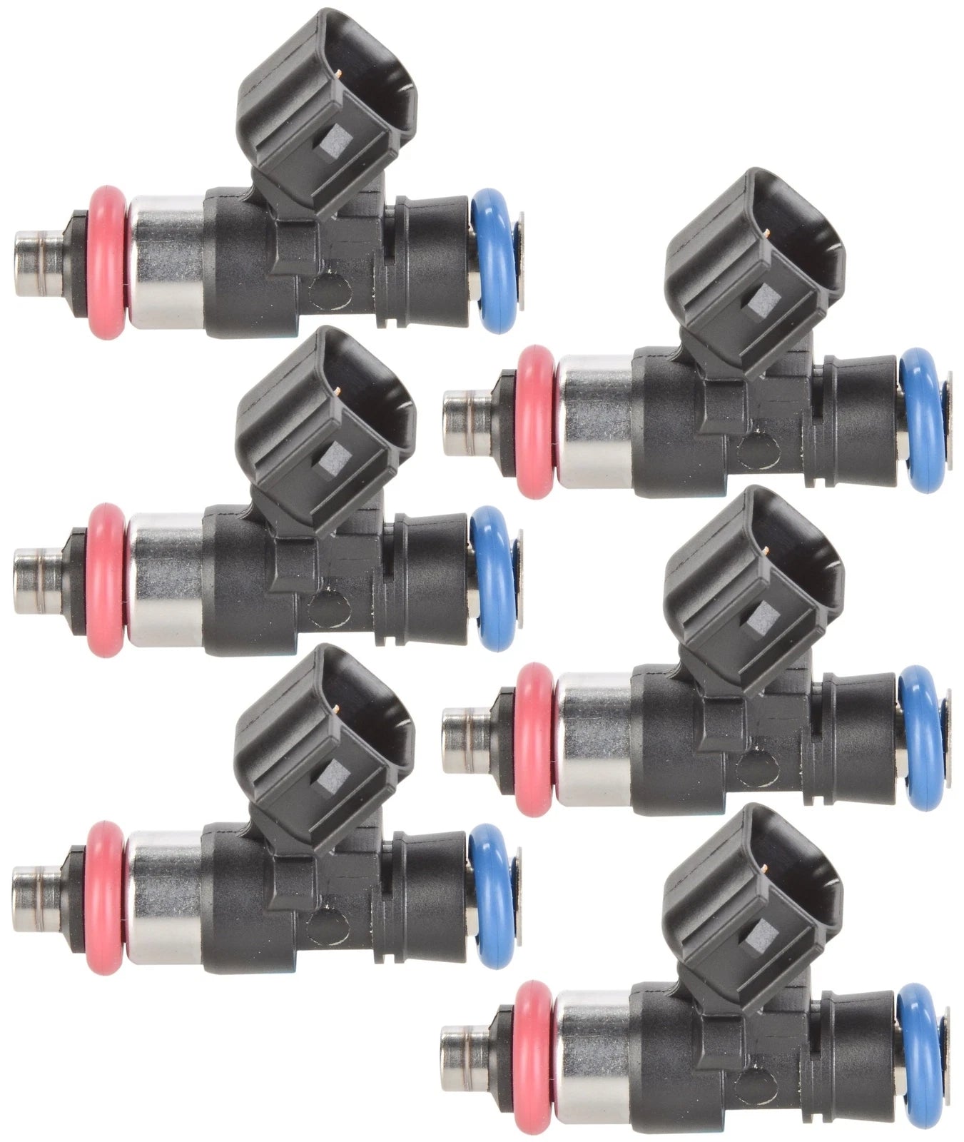 Set of 6 Fuel Injectors for Ford Edge, Fusion, Taurus X, MKS, MKT, CX-9, Sable V6