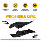 Set of 2 Windshield Wiper Cowl Accessories for Toyota Tundra (2014–2021)