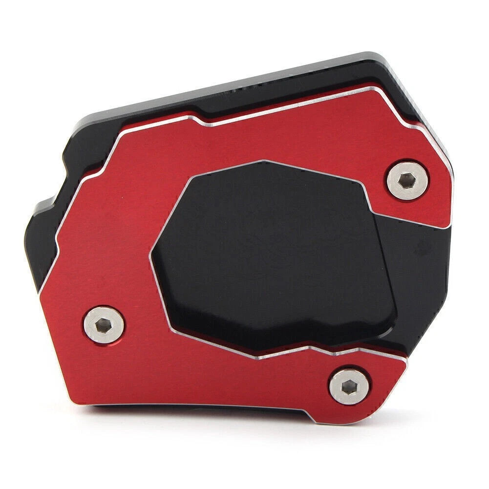 Kickstand Foot Side Stand Extension Pad for BMW F800 GS/ADV (2015–2017) Red