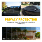 20" x 10FT Roll Window Tint Film Glossy Black for Car Home Office