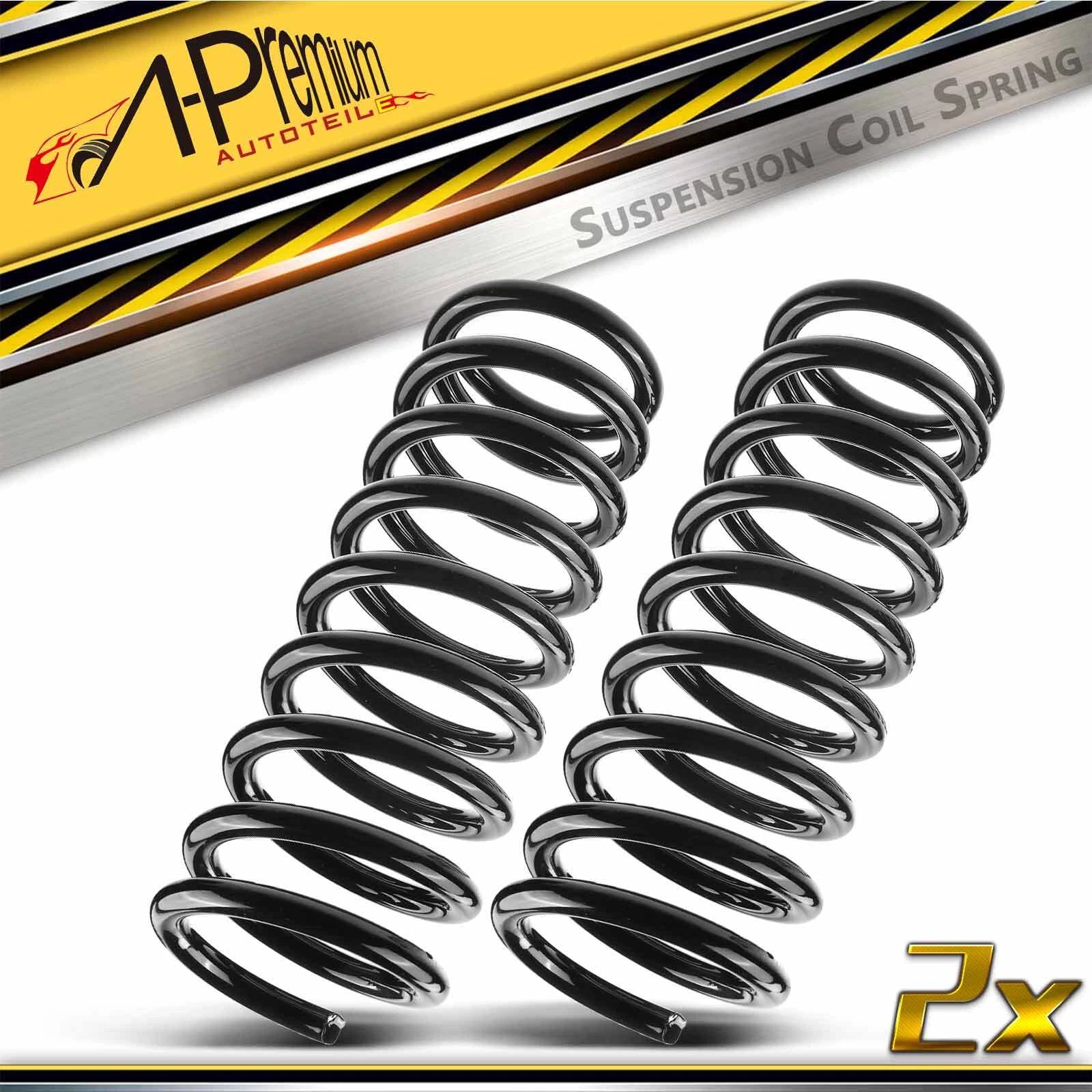 2X Rear Side Coil Springs for Subaru Legacy (2000–2002, 2005–2009)