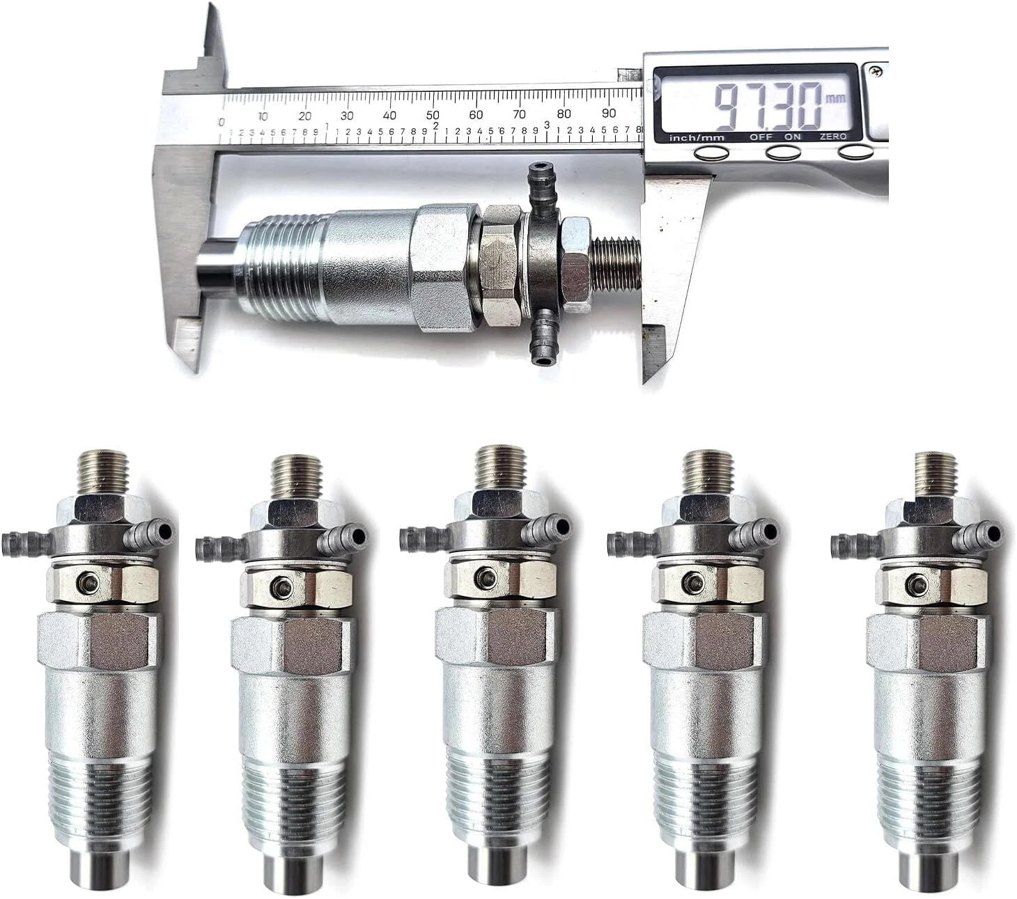 6X Fuel Injector 70000-65209 for Kubota D1402 V1100 V1902 D750 D850 M4000 M4050