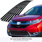 Stainless Black Billet Grille Insert for Honda CR-V (2017-2019)