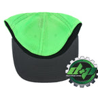 Cummins Trucker Hat for Richardson (Charcoal Gray Green Mesh Flex Fit)