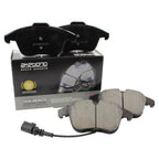 Set of 4 Akebono Euro Front Ceramic Disc Brake Pads for Audi Q3 (2015–2023)