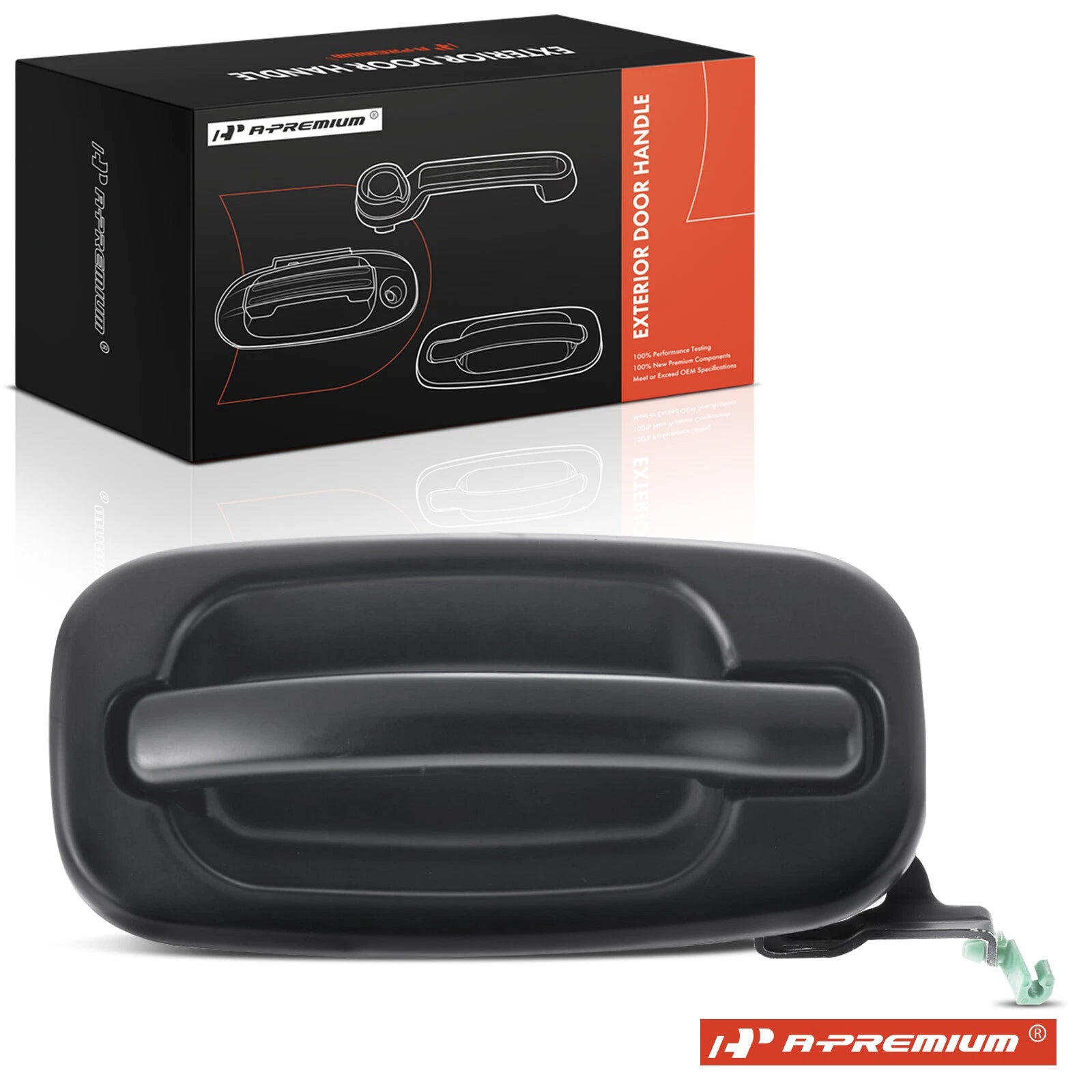 Rear Right Exterior Door Handle for Chevy Silverado 1500 (2007–2018)