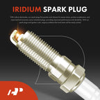 Set of 6 Ignition Coils & Iridium Platinum Spark Plugs for Chevy Buick GMC