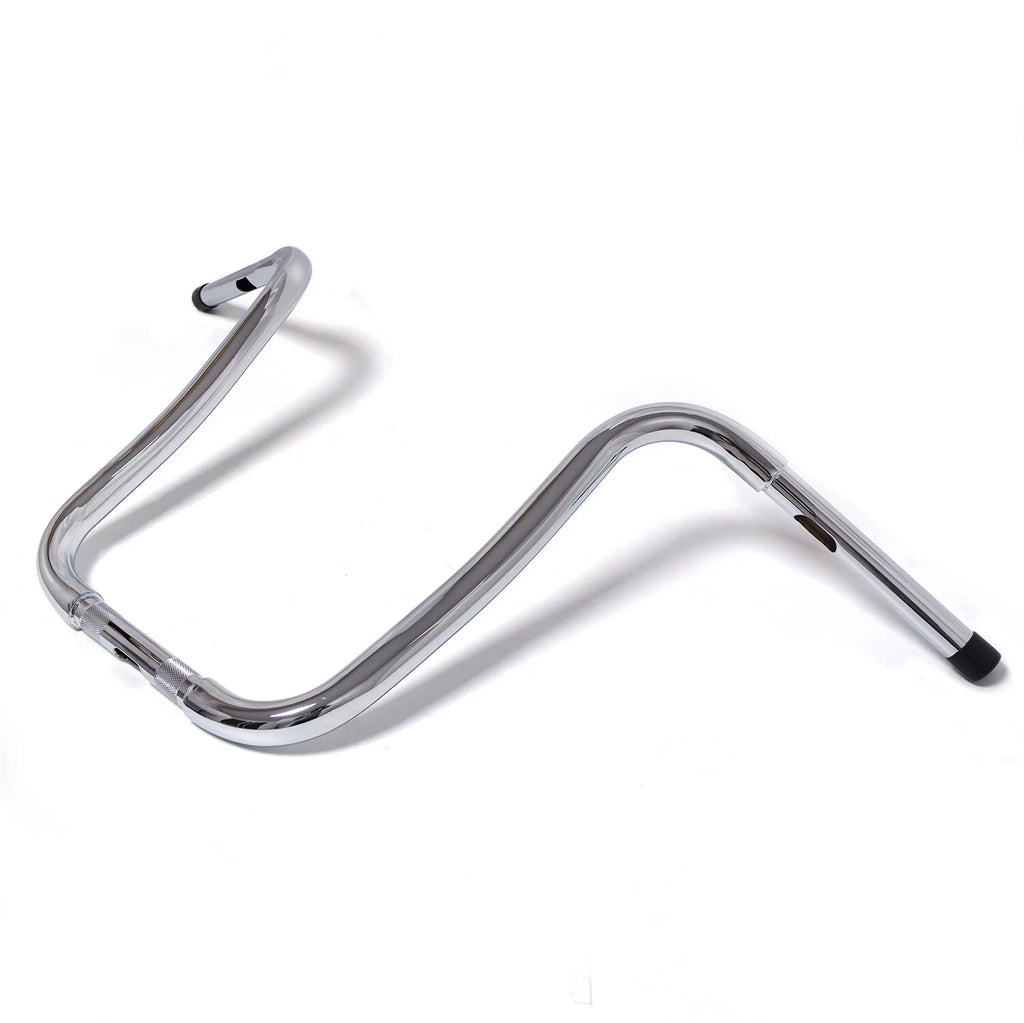 16" Rise Chrome 1" Clamp Handlebar for Harley FLHR (1994–2020) FLS (2000–2020)