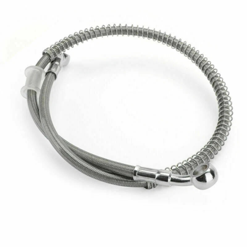 Brake Oil Hose Line with Banjo Fitting for Motorcycle (50cm/19")