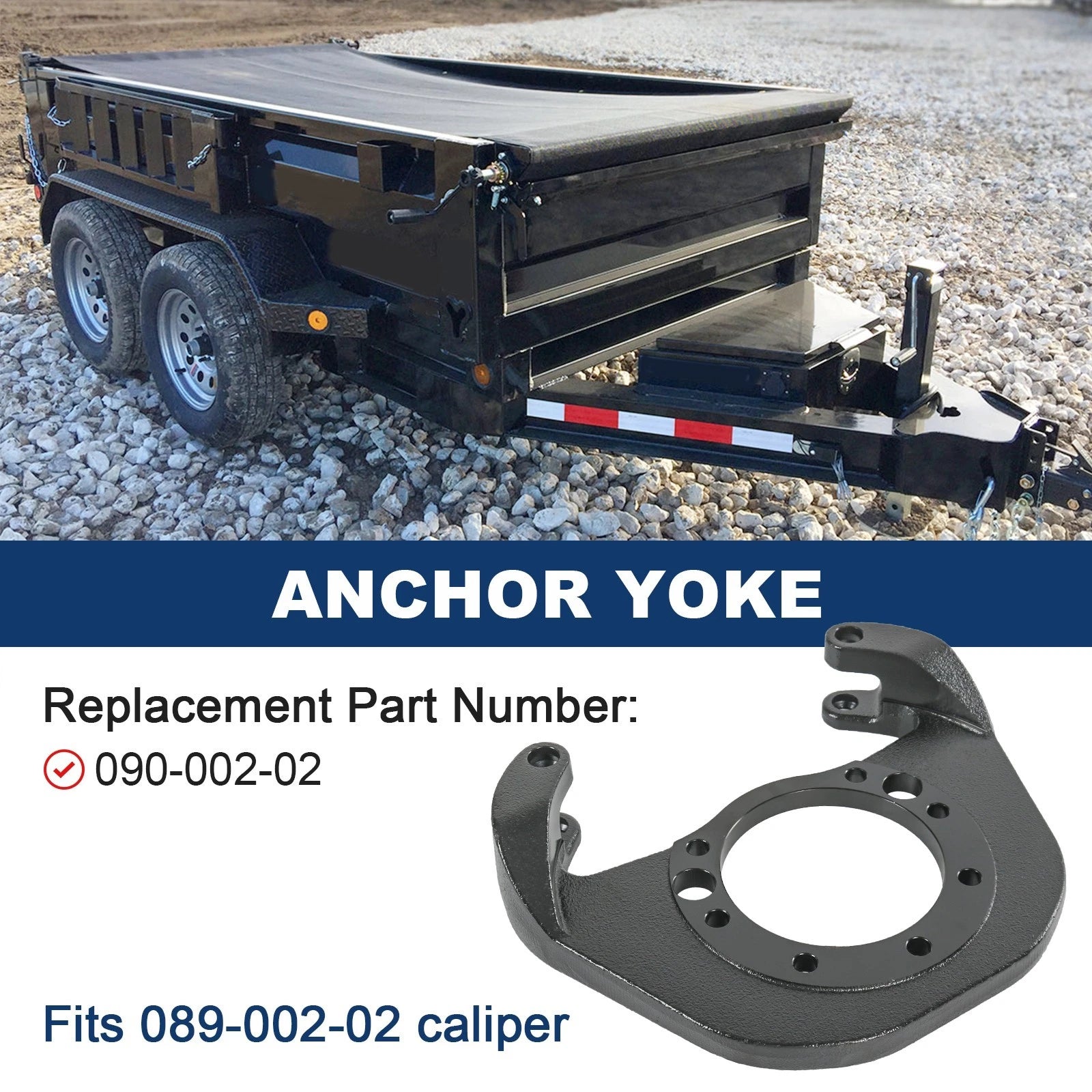 Anchor Yoke for 1989-2002 Hydraulic Disc Brakes