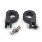 Highway Peg Mounts for 1.25" Crash Bar (Universal Fit)