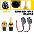 2 Piece Coolant Fan Switch & Water Temperature Sensor for Acura MDX (2001–2006), TL (1999–2003)