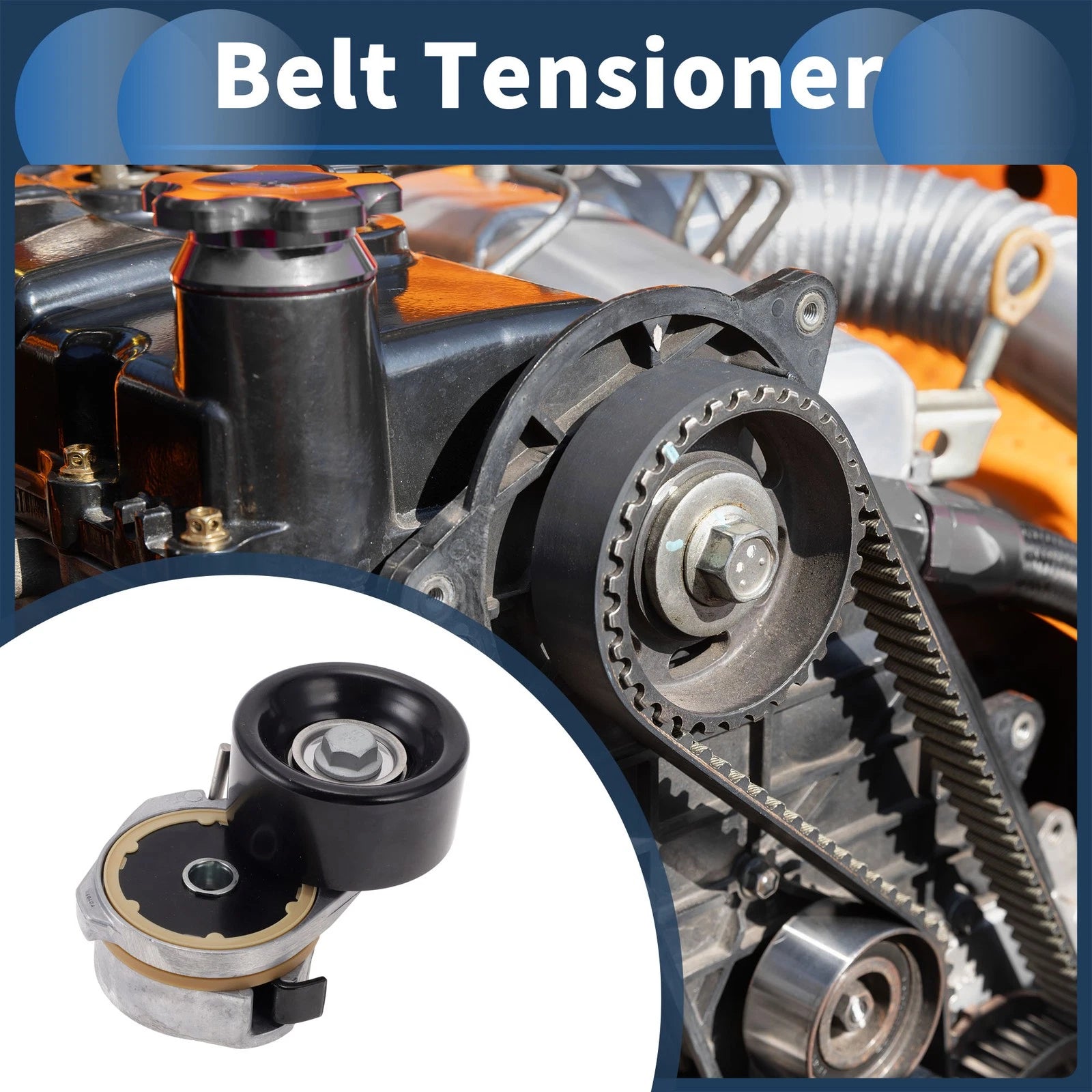 Belt Tensioner for Toyota Tundra (2006–2015) No. 166200S012 Metal
