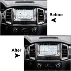 Carbon Fiber GPS Panel Cover Trim for Ford Ranger 2015-2022