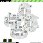 Set of 4 Wheel Spacers 4x100 1.25" 12x1.5 for Toyota Corolla Honda Civic