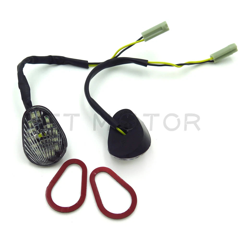 Clear Euro LED Flush Mount Turn Signal for Yamaha YZF R1 R6 R6S (2006–2008)