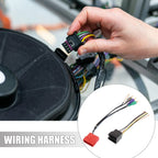 Set of 4 RCA Male Connectors Wiring Harness for VW Audi (70-1787)