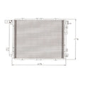 Replacement A/C Condenser w/Receiver Drier For 2003-2006 Kia Sorento