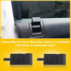 Door Lock Knob Set for Chevy GMC Yukon Silverado Sierra (2007–2013)