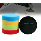 Set of 5 Polishing Sponge Buff Pads 3 Inch for Universal Use