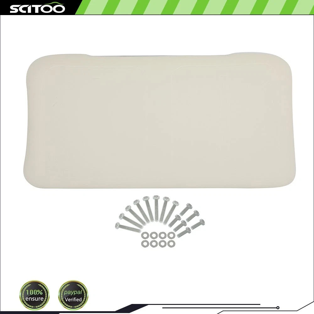 Front Seat Cushion for E-Z-GO TXT Golf Cart (White)