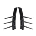 Carbon Black Front Rear Side Fender Vents for Universal Cars