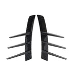 Carbon Black Front Rear Side Fender Vents for Universal Cars