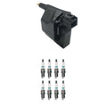 Set of 8 Hitachi Ignition Coils & Denso Iridium Spark Plugs for Durango Ram 1500 V8 (2010–2021)