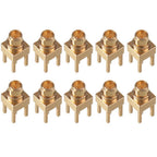 10 pcs MMCX-JE PCB Mount RF Connector Gold Plated for DC to 6GHz