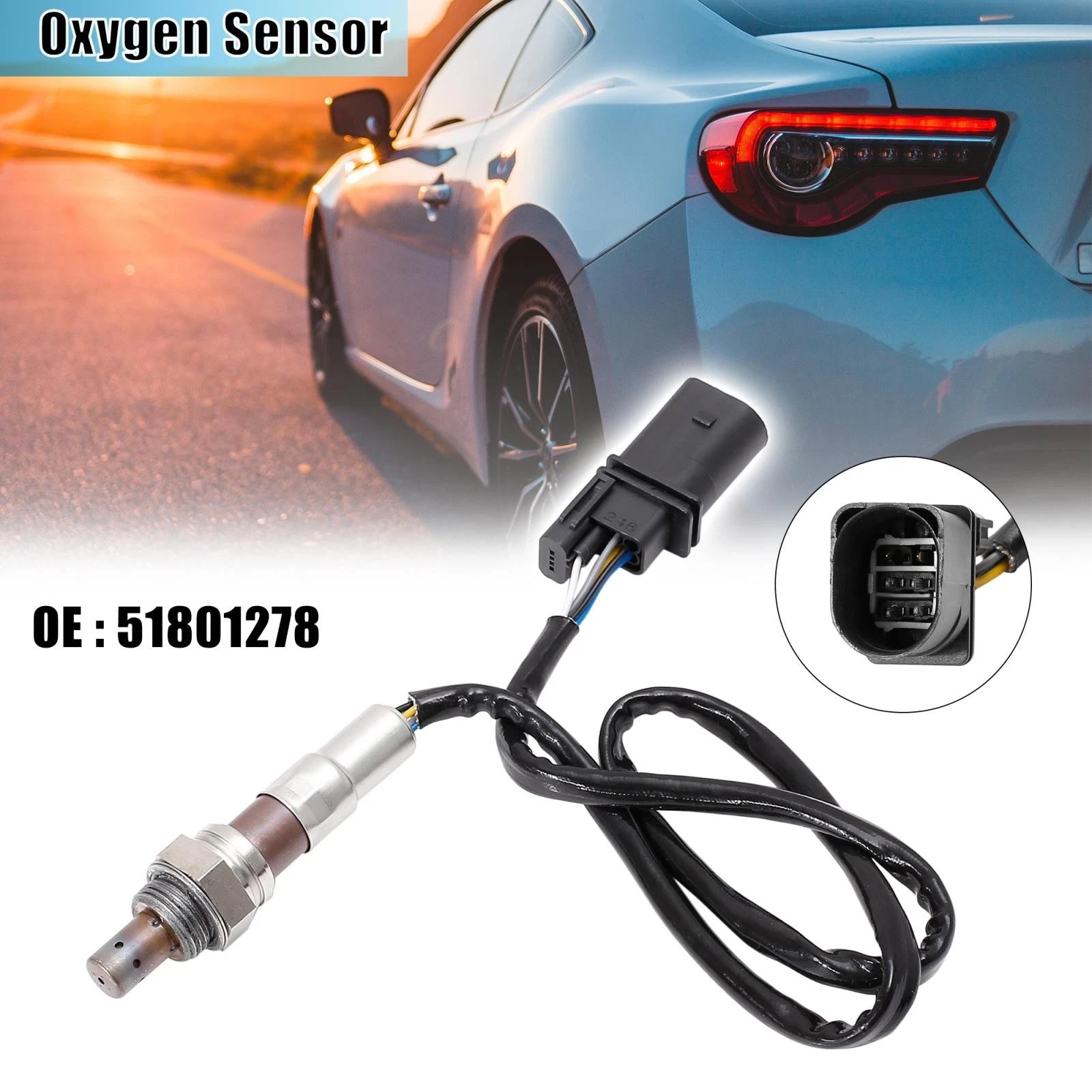 O2 Oxygen Sensor Upstream for Kia Hyundai (51801278)