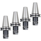 Set of 4 CAT40-ER20 Collet Chucks Tool Holder 2.76" Gage Length