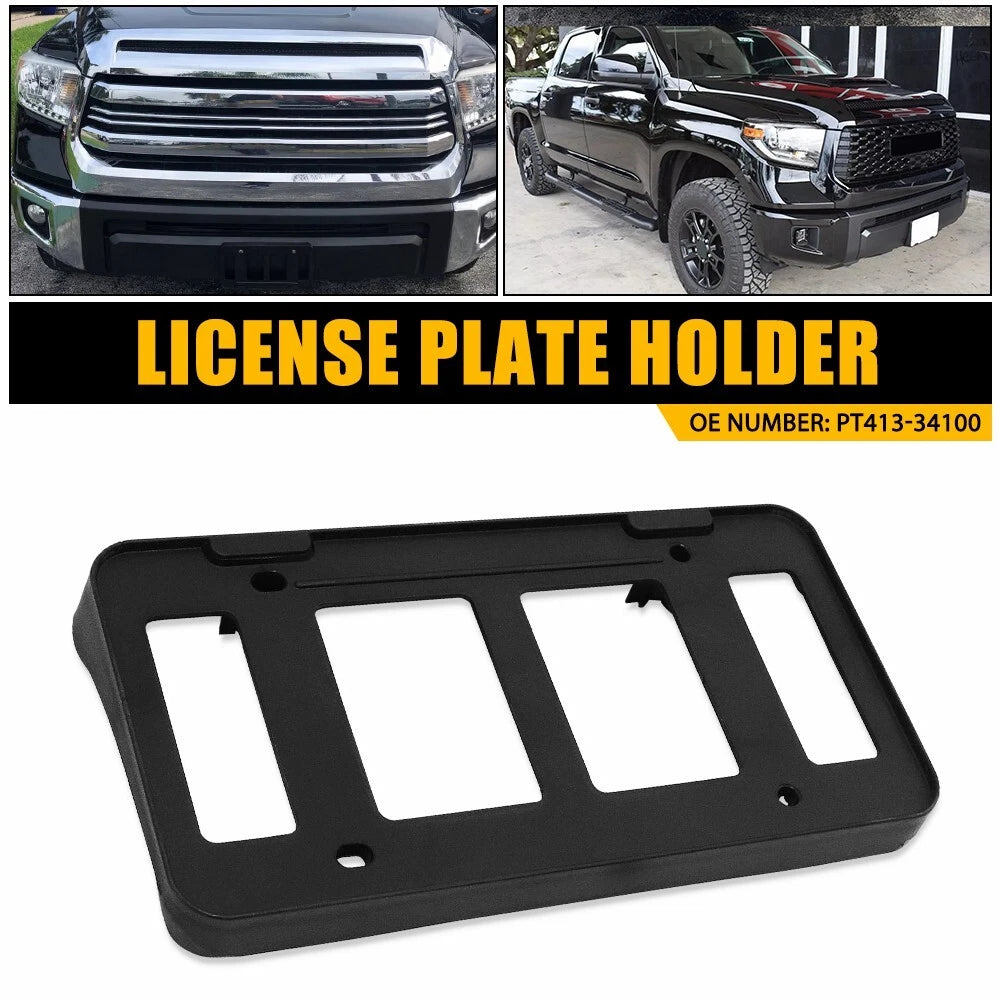 License Plate Front Mounting Bracket for Toyota Tundra (2007–2013)