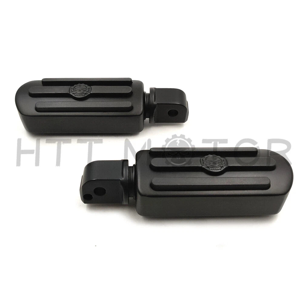 Skull Custom Footpegs for Harley Softail FLSL FXBR (2018–2023)