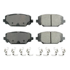 Rear Brake Kit 328mm Rotors & Akebono ProACT Pads for Chrysler Dodge Ram