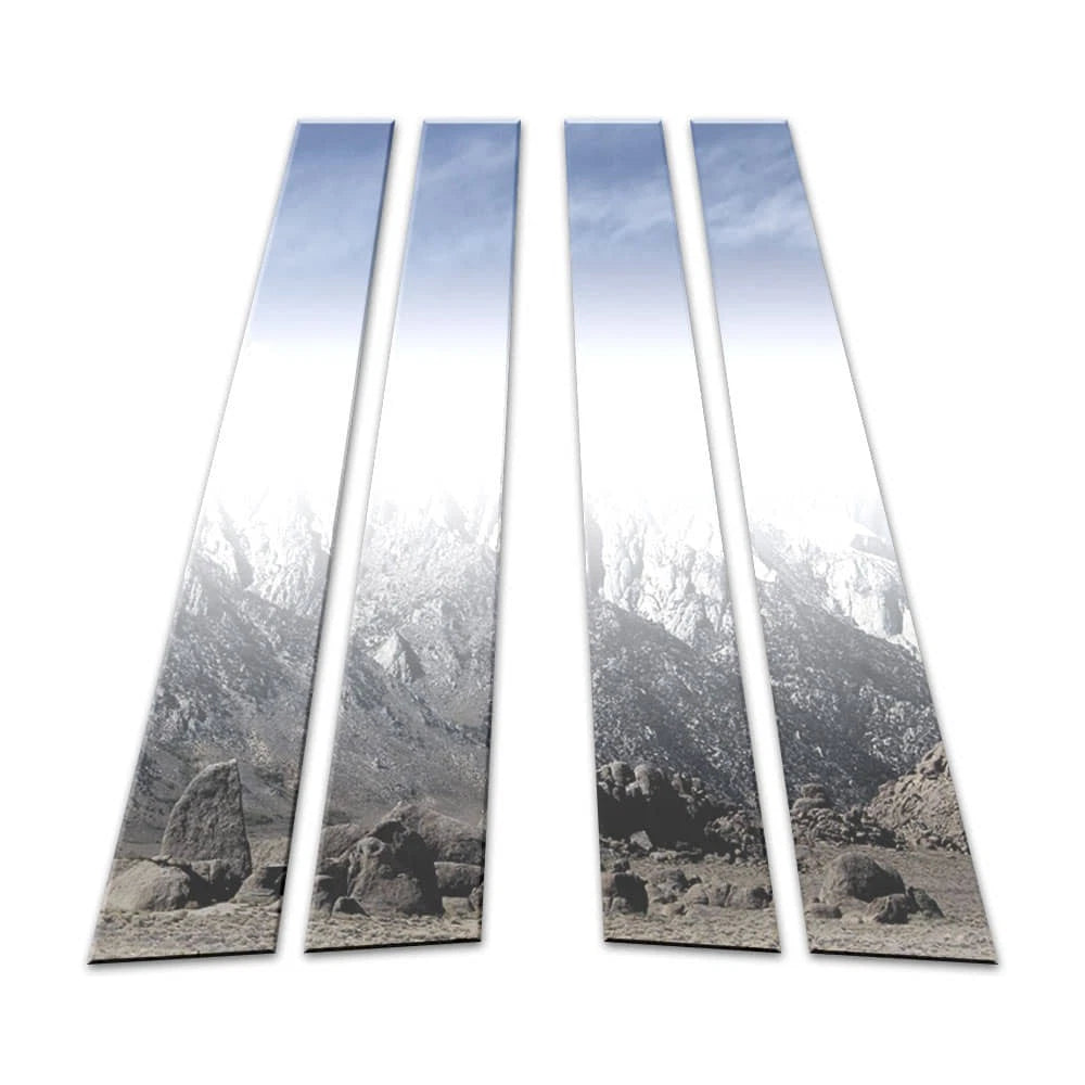 Stainless Steel Pillar Post Covers 4pc for 2010-2015 Honda Crosstour