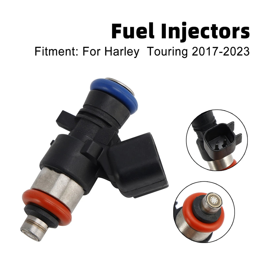 Set of 4 Fuel Injectors for Harley Touring FLHXSE CVO Street Glide (2017–2023) 0280158387