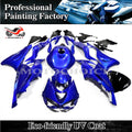 Glossy Blue Fairing Kit with Tank Cover for Kawasaki Ninja ZX6R (2024–2025)