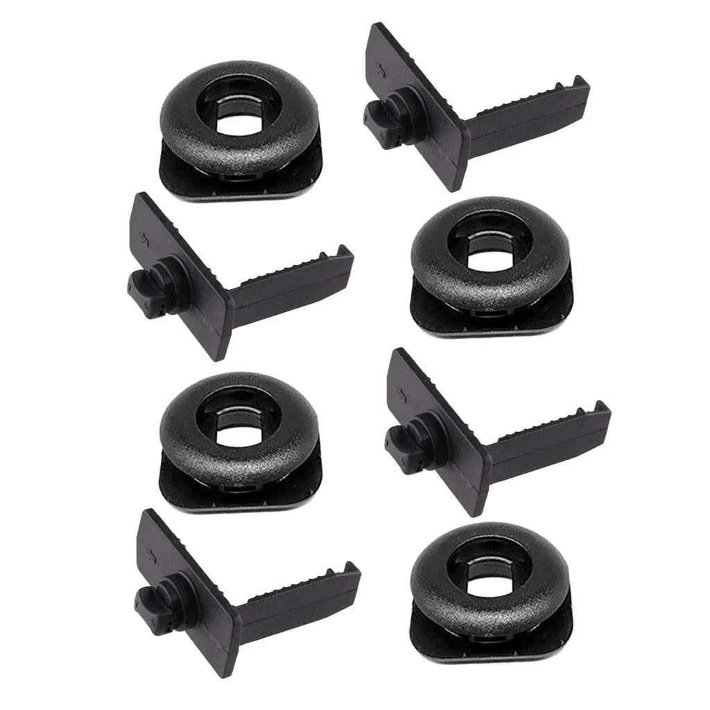 4 x Car Mount Floor Mats & Anti-Slip Mounting Clips for Honda Acura