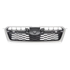 Grille Bumper for Subaru Impreza (2012-2014) Silver Shell Black