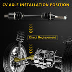 Front CV Axle for Polaris Sportsman 500 800 (2008)
