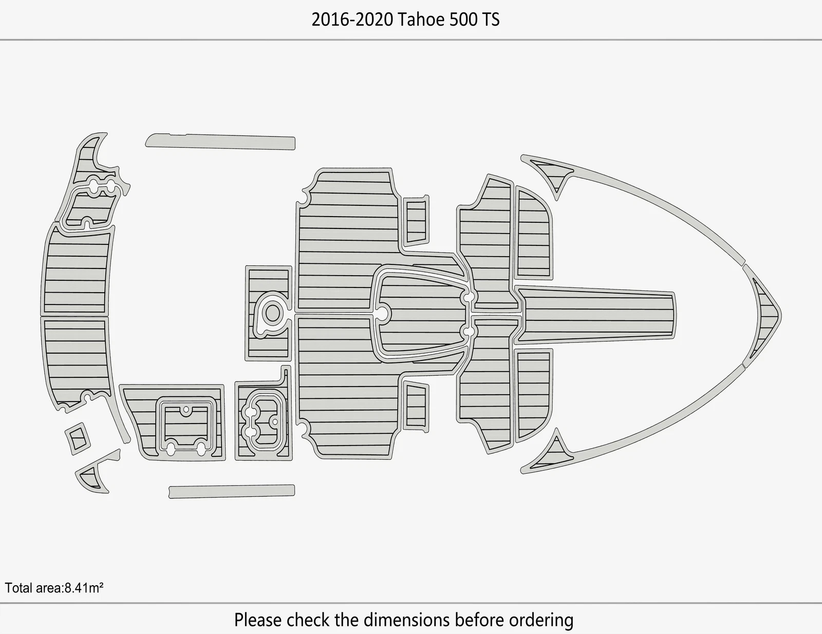 EVA Foam Flooring Mat for Tahoe 500 TS (2016)