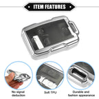 Remote Keyless Key Fob Cover for Chevy Suburban (2015–2020) - Clear, 4 Buttons