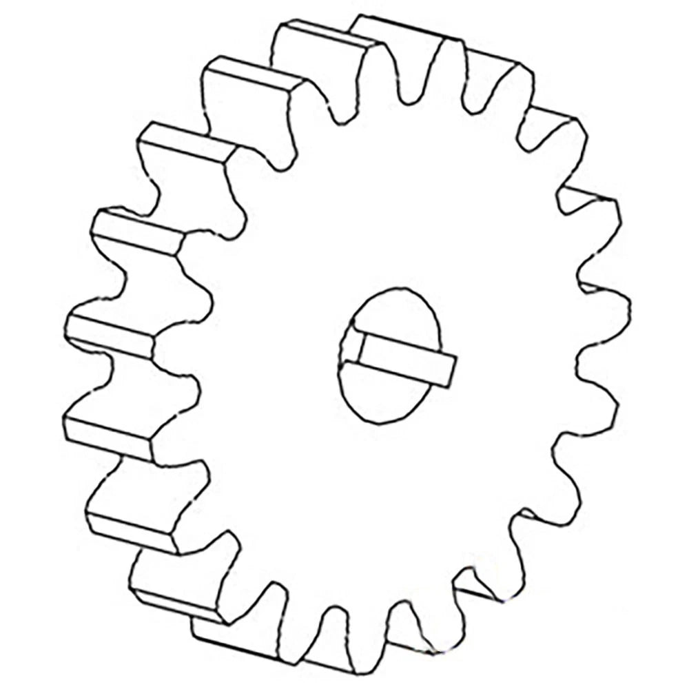 Hydraulic Pump Drive Gear for Case-IH Tractor 1206 (Fits 382332R1)